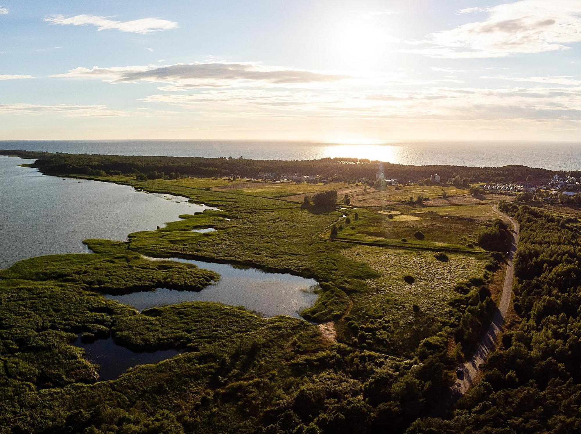 Osada Widoki, Domy Wakacyjne Wicie  Buitenkant foto